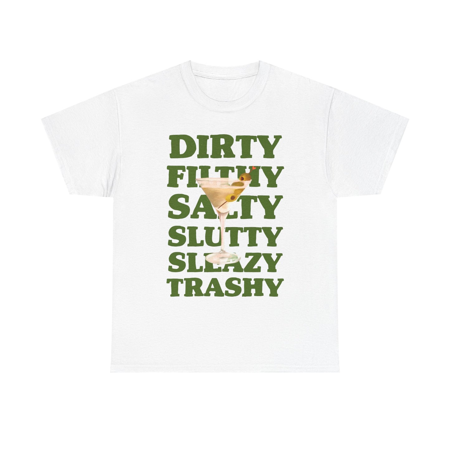 Dirty Filthy Tee, Casual Graphic Shirt for Parties, Gifts, Everyday Wear, Humour Tee, Trendy Fashion