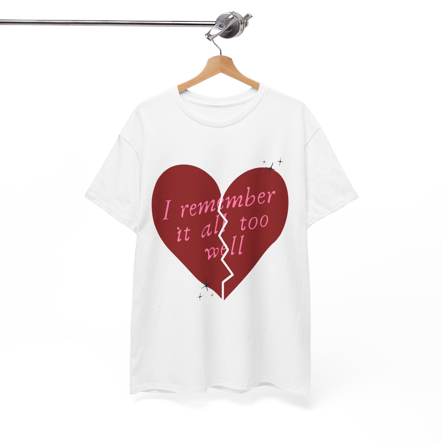 All Too Well T-Shirt, Taylor Gift Shirt, Unisex Casual Tee, Heartbreak Shirt, Emotional Expression Tee