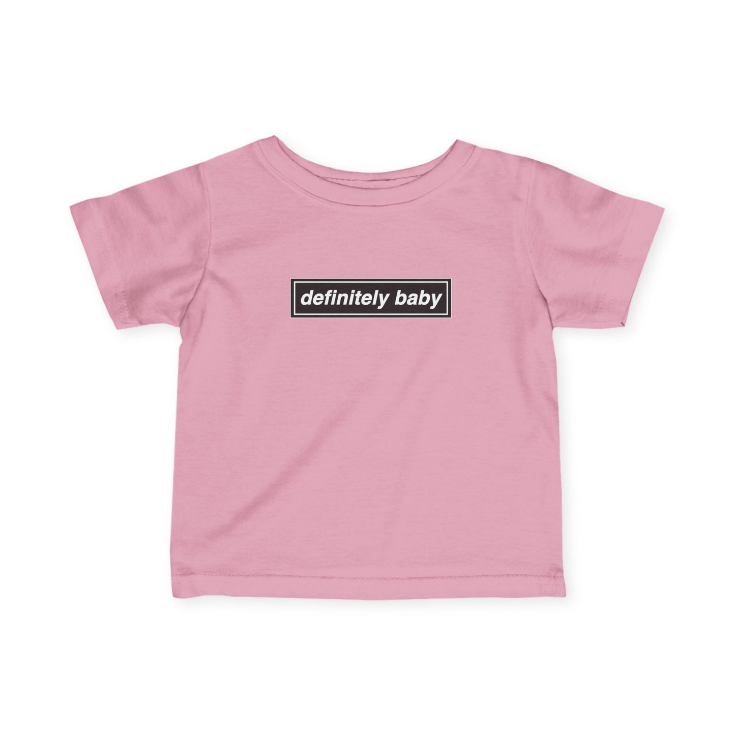 Definitely Baby Infant Tee | Soft Cotton Baby Shirt, Cute Baby Clothes, Baby Shower Gift, Newborn Outfit, Toddler Apparel