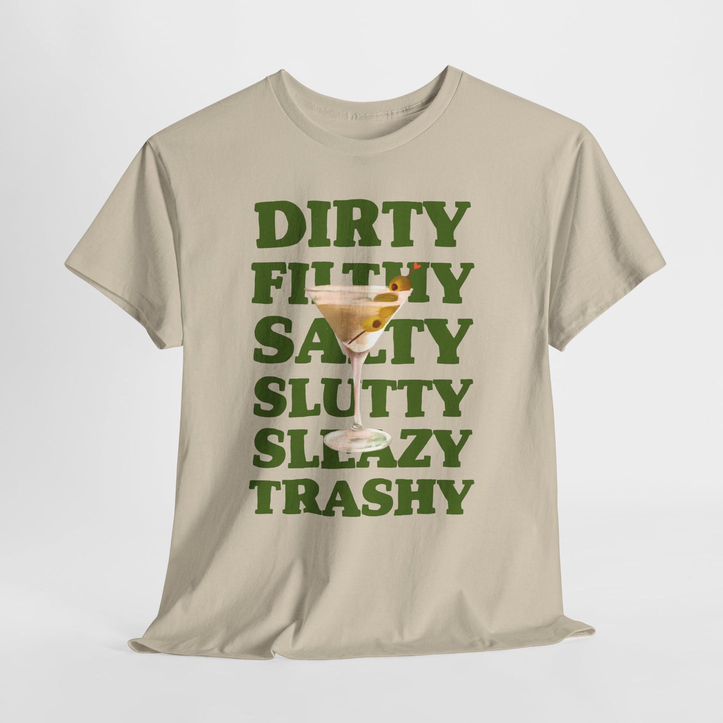 Dirty Filthy Tee, Casual Graphic Shirt for Parties, Gifts, Everyday Wear, Humour Tee, Trendy Fashion