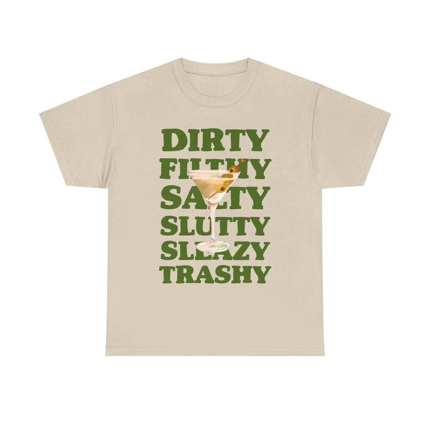 Dirty Filthy Tee, Casual Graphic Shirt for Parties, Gifts, Everyday Wear, Humour Tee, Trendy Fashion