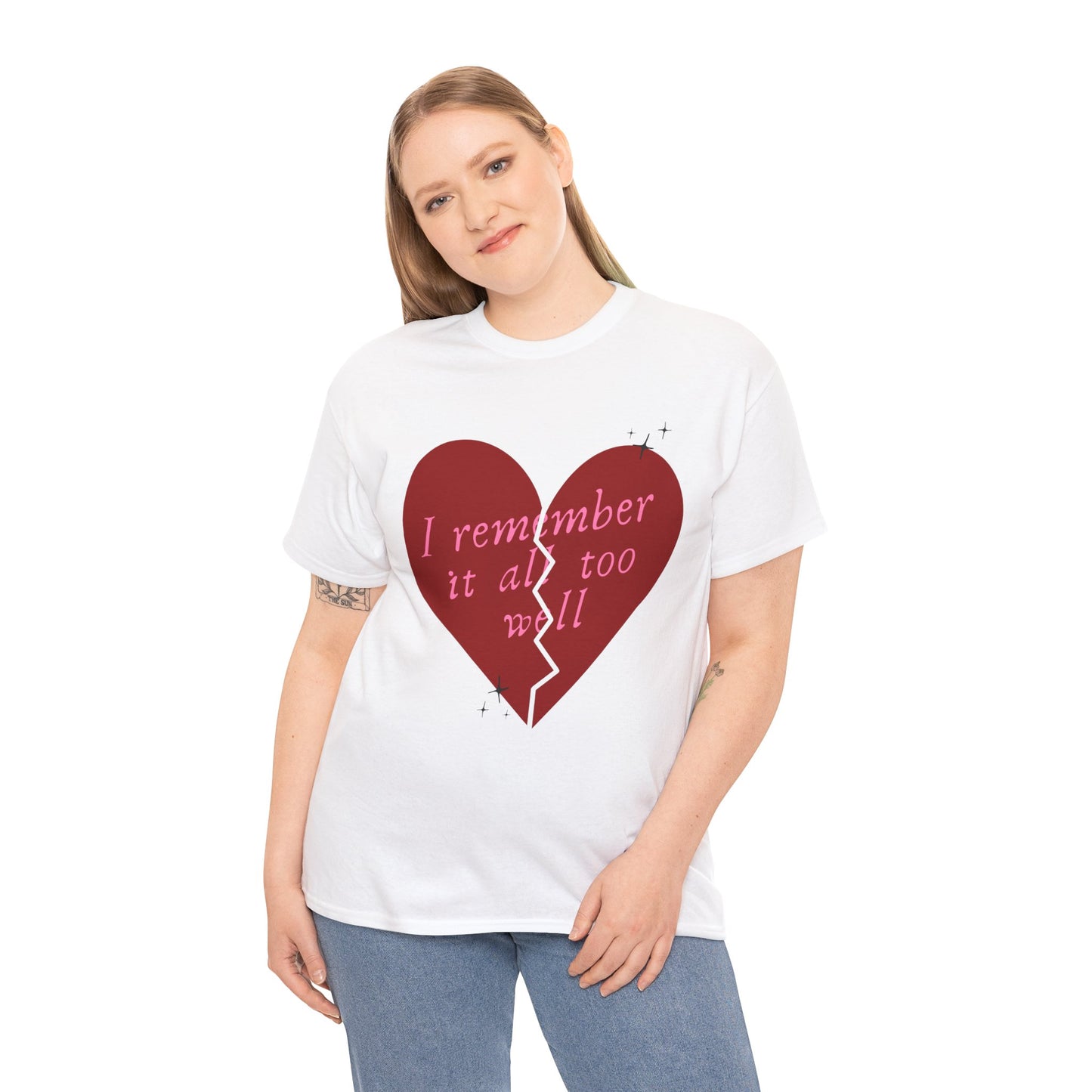 All Too Well T-Shirt, Taylor Gift Shirt, Unisex Casual Tee, Heartbreak Shirt, Emotional Expression Tee