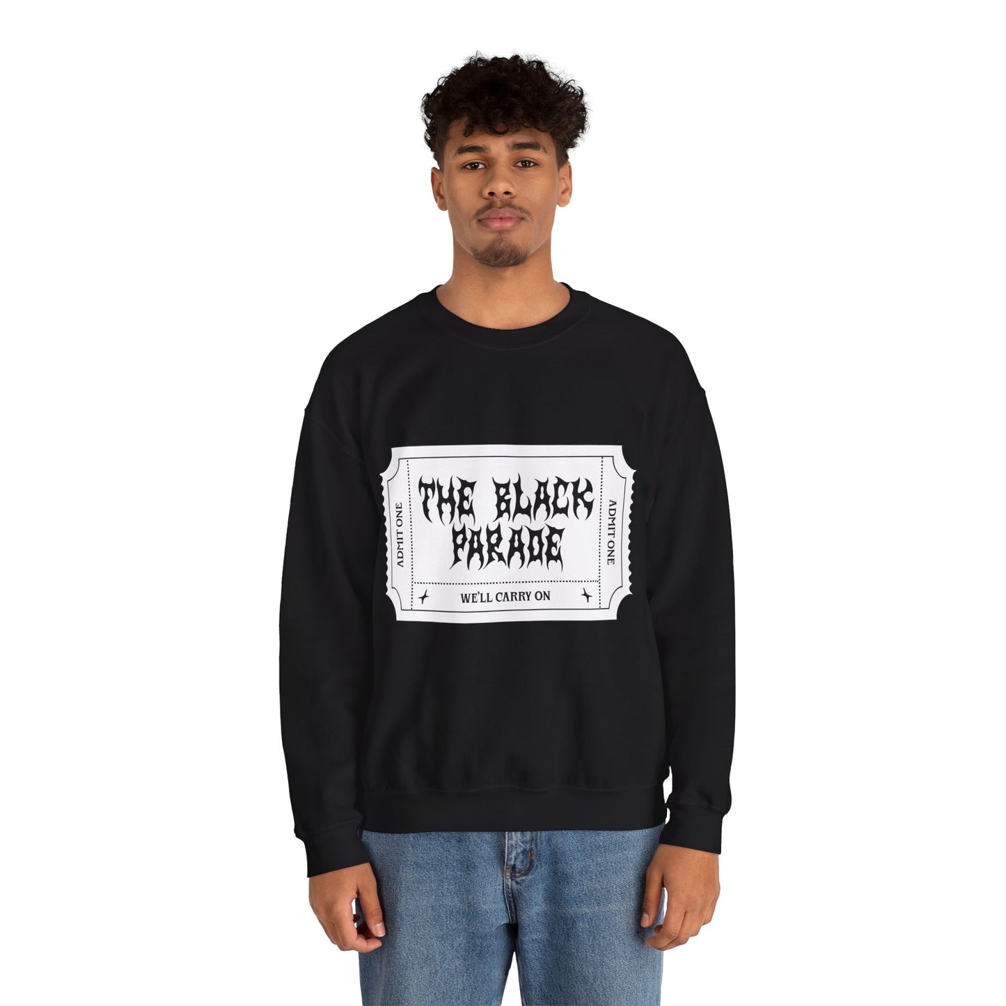 The Black Parade Crewneck Sweatshirt - Unisex, Perfect for Music Lovers, Gift for Fans, Concert Attire, Cozy Streetwear