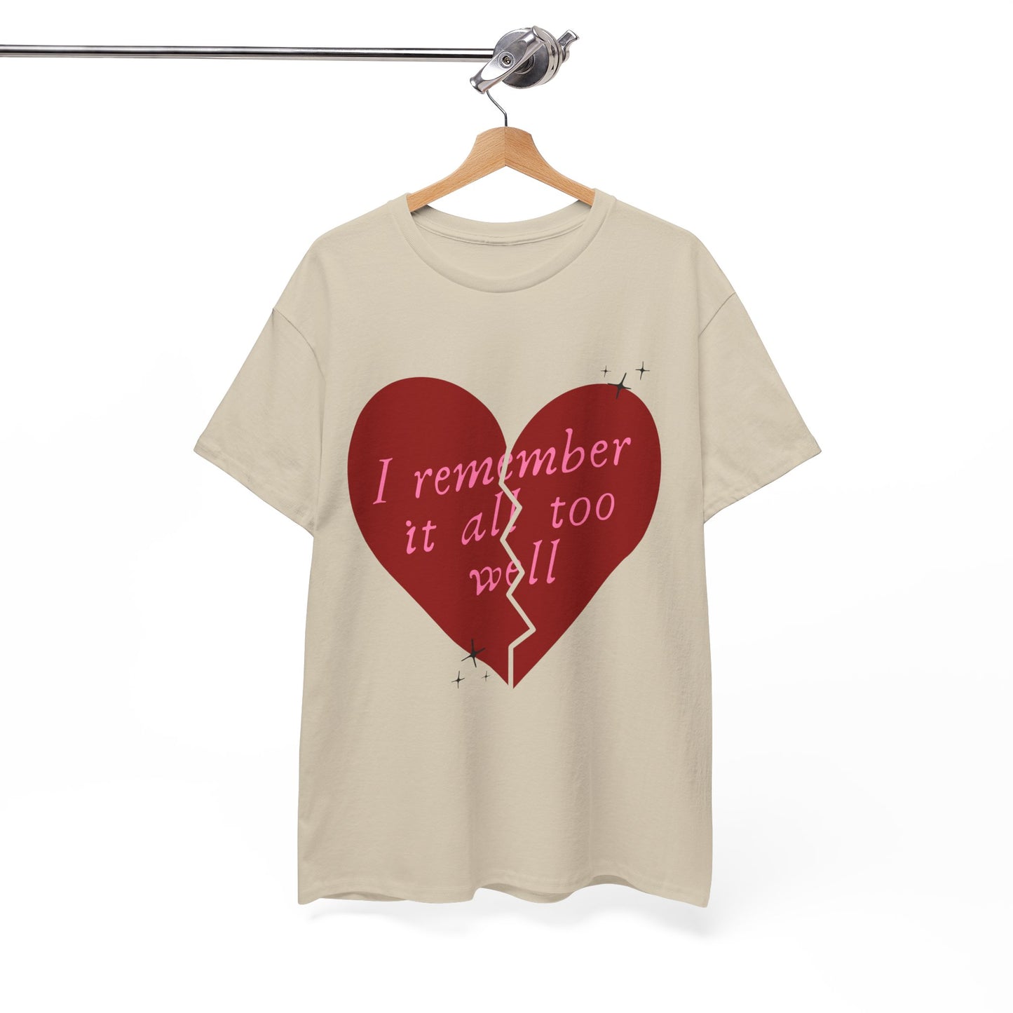 All Too Well T-Shirt, Taylor Gift Shirt, Unisex Casual Tee, Heartbreak Shirt, Emotional Expression Tee