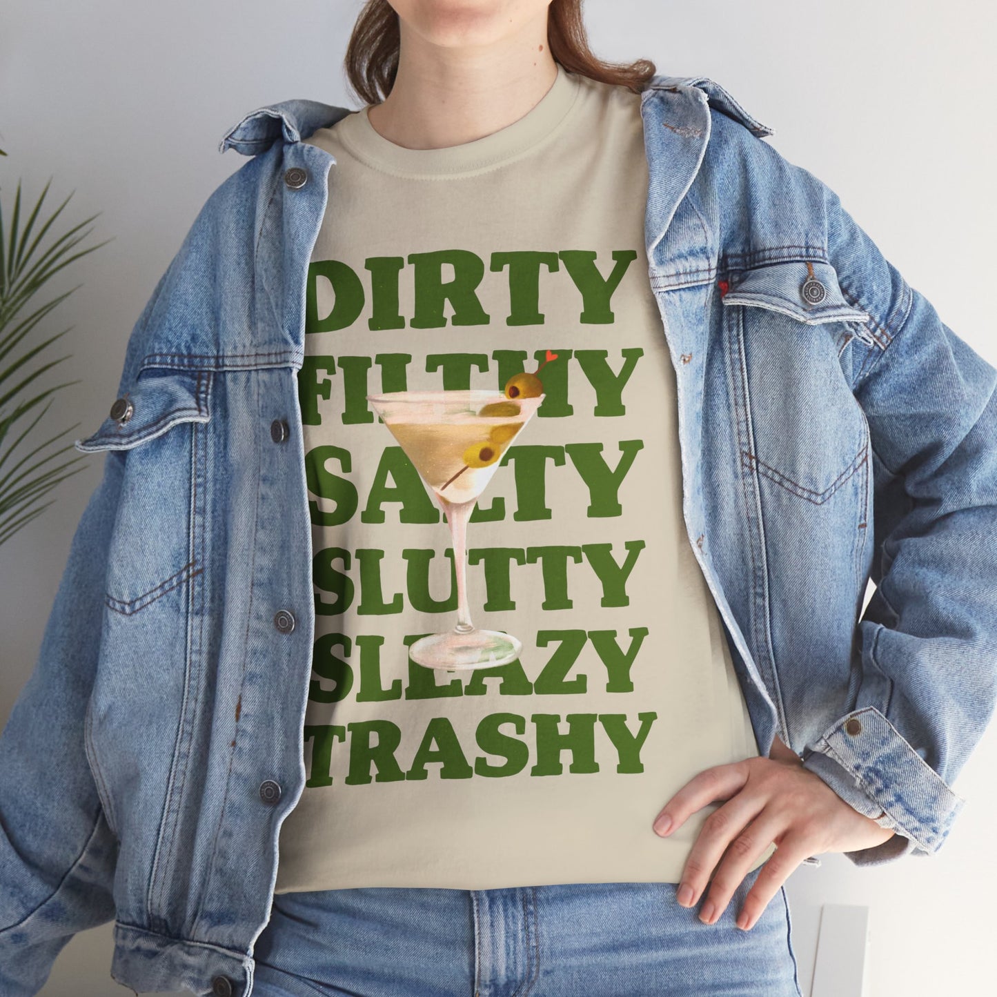 Dirty Filthy Tee, Casual Graphic Shirt for Parties, Gifts, Everyday Wear, Humour Tee, Trendy Fashion