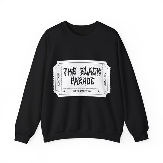 The Black Parade Crewneck Sweatshirt - Unisex, Perfect for Music Lovers, Gift for Fans, Concert Attire, Cozy Streetwear