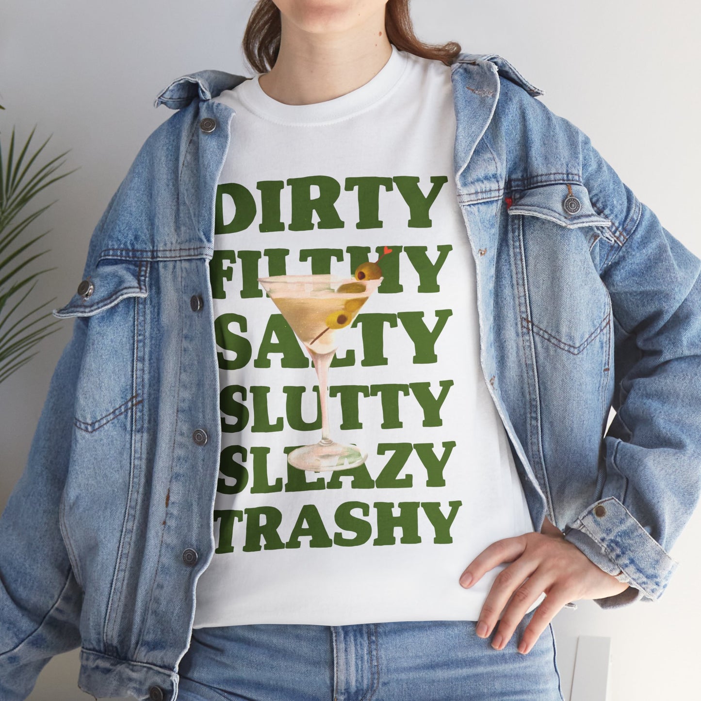 Dirty Filthy Tee, Casual Graphic Shirt for Parties, Gifts, Everyday Wear, Humour Tee, Trendy Fashion