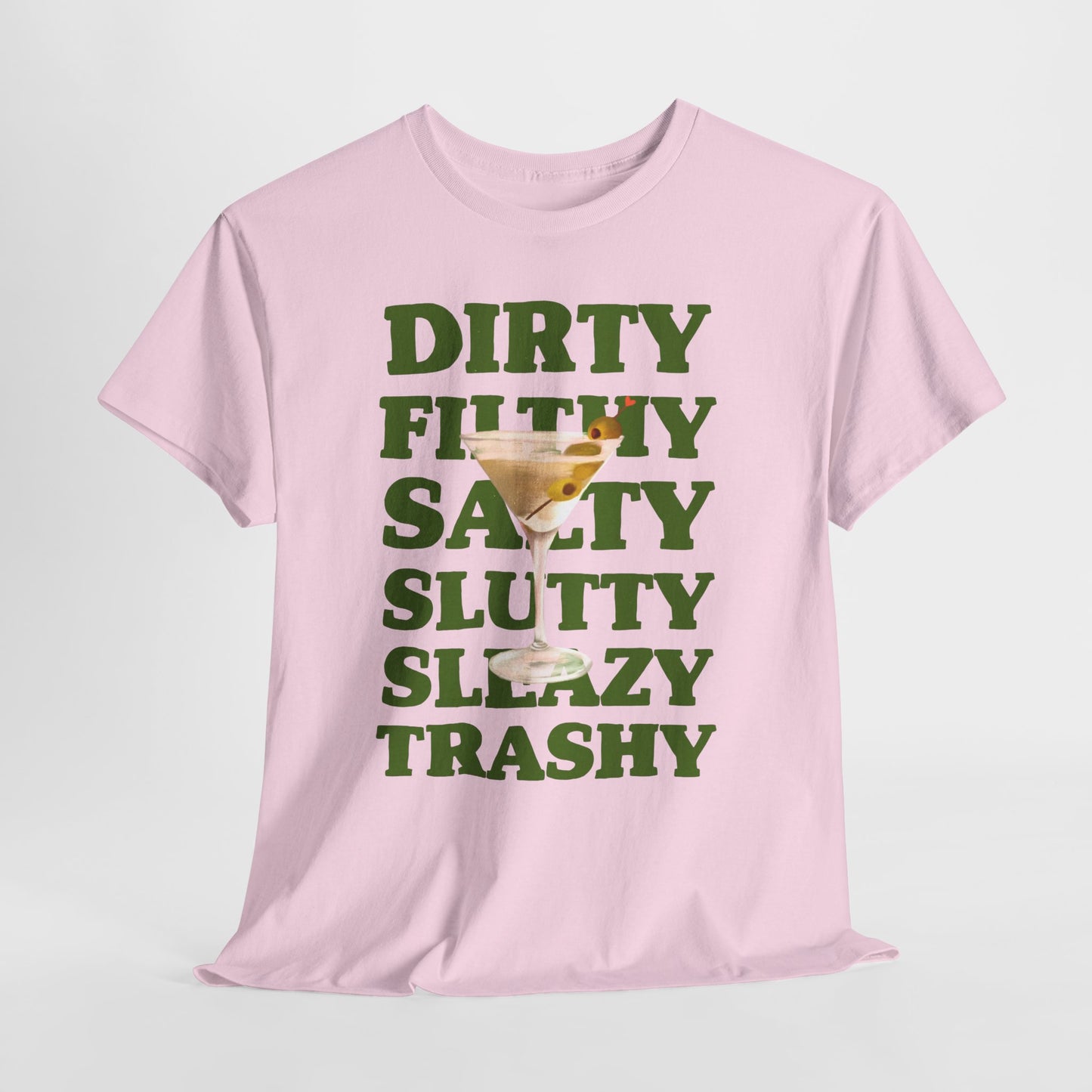 Dirty Filthy Tee, Casual Graphic Shirt for Parties, Gifts, Everyday Wear, Humour Tee, Trendy Fashion