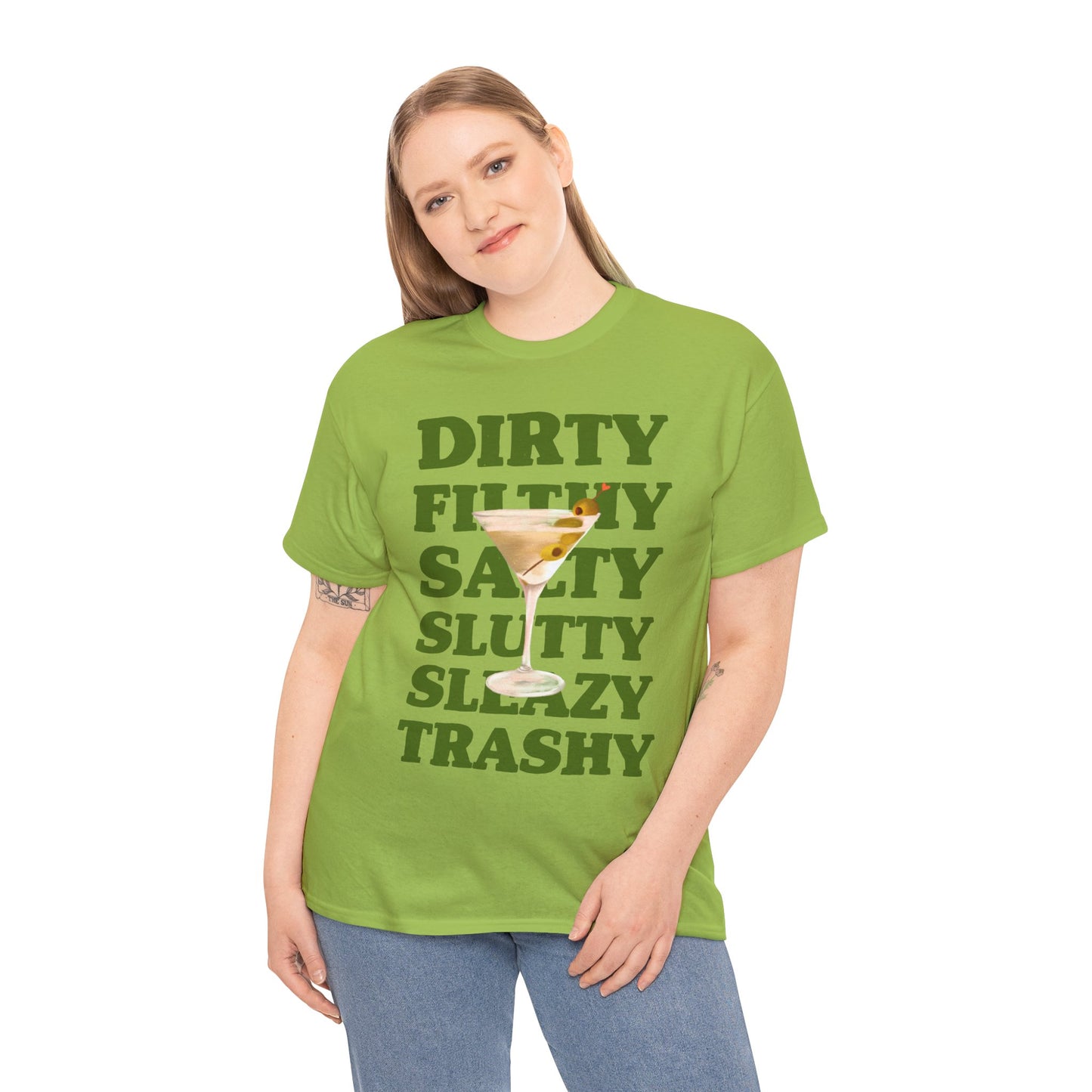 Dirty Filthy Tee, Casual Graphic Shirt for Parties, Gifts, Everyday Wear, Humour Tee, Trendy Fashion