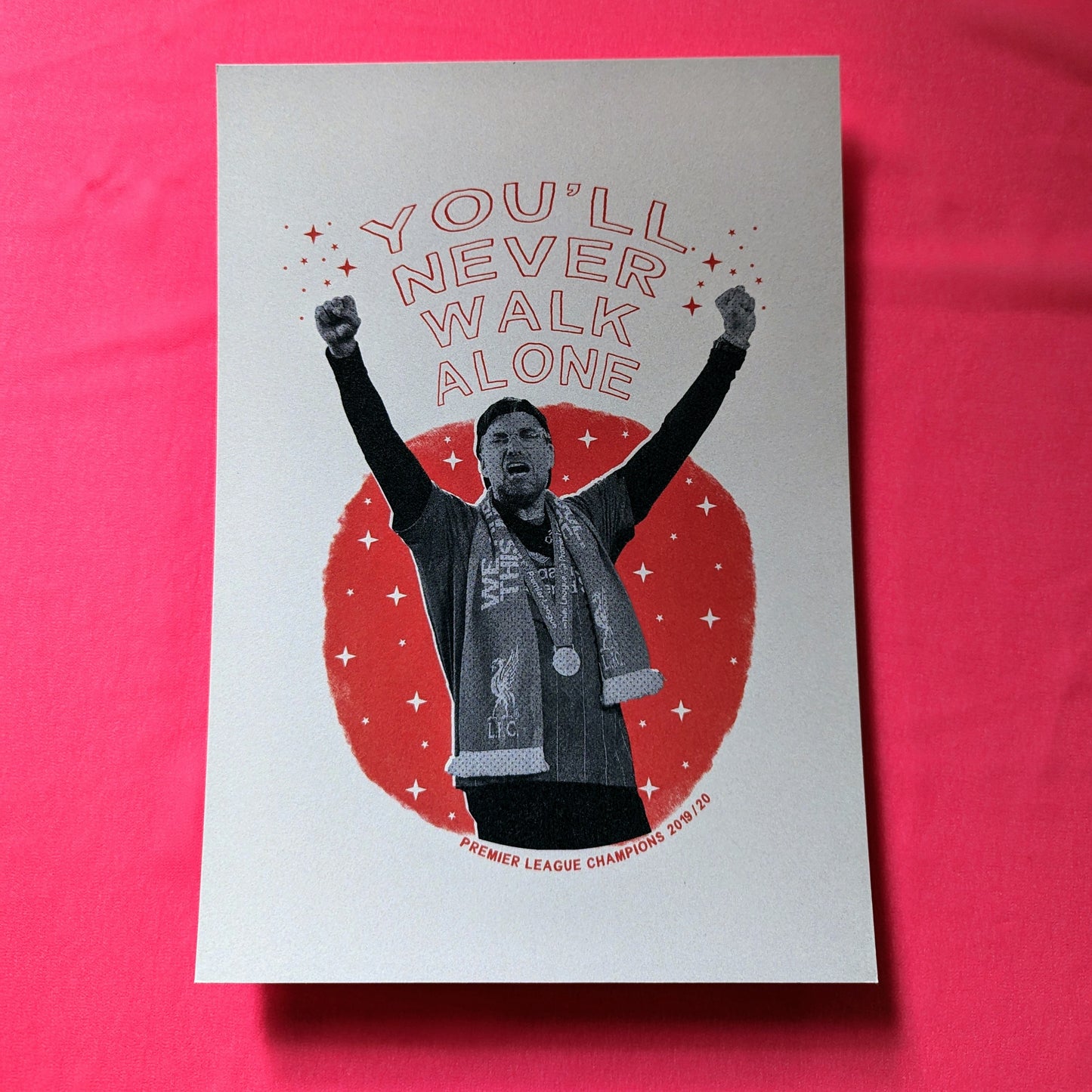 A4 Klopp Liverpool Quote Print - The 'Wonky' Sale