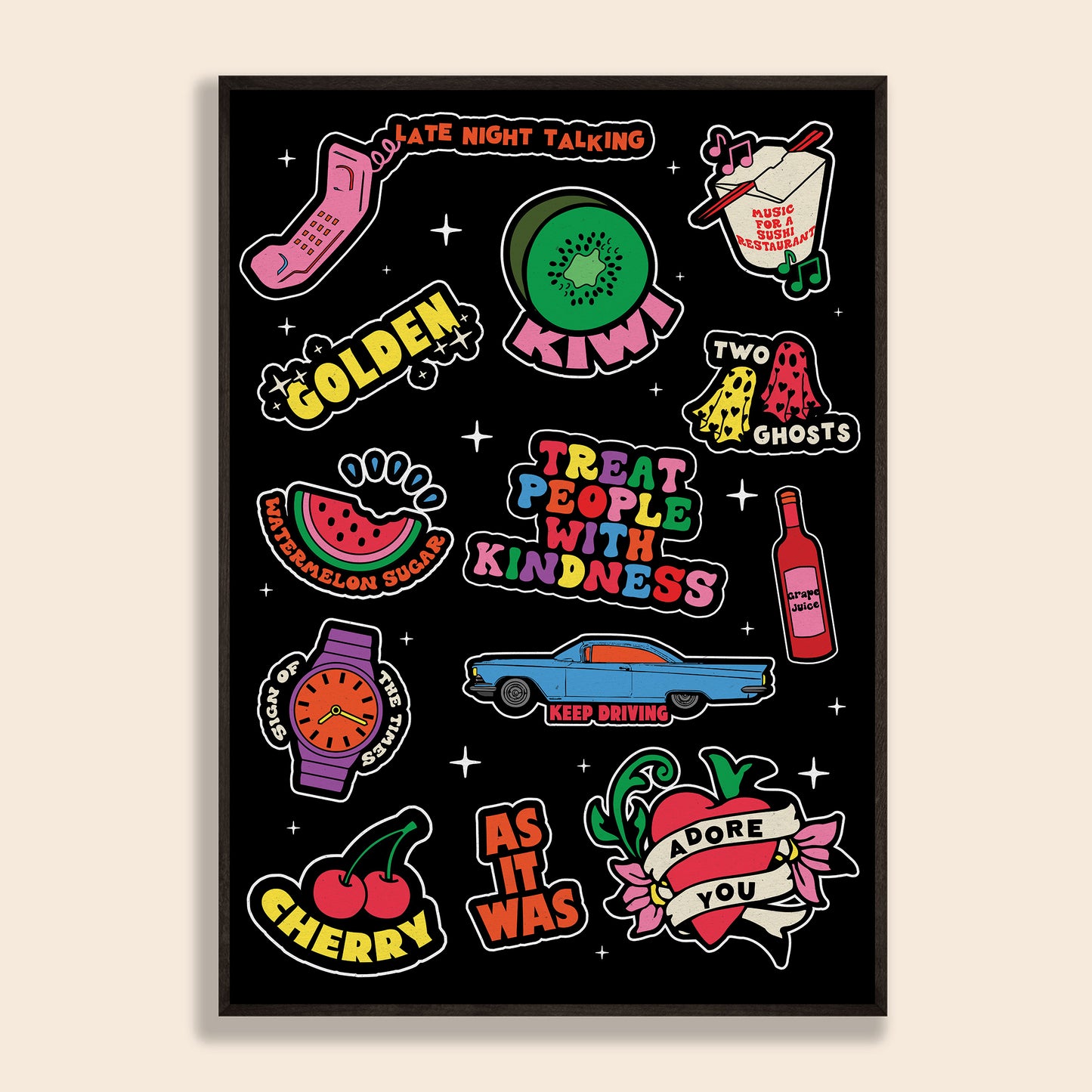 A Celebration Of Harry Styles Print