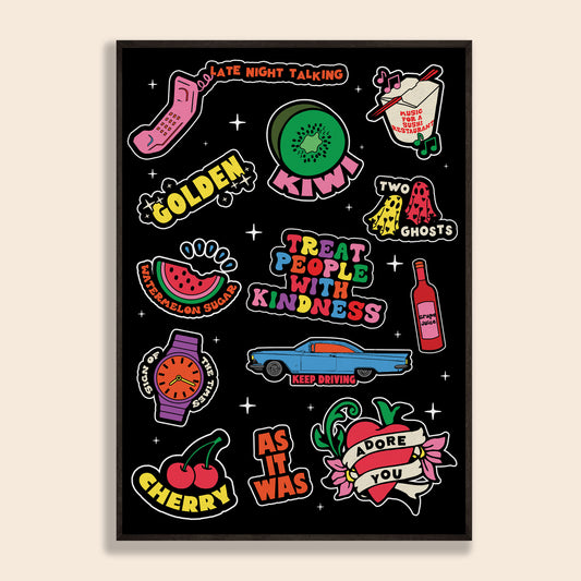 A Celebration Of Harry Styles Print