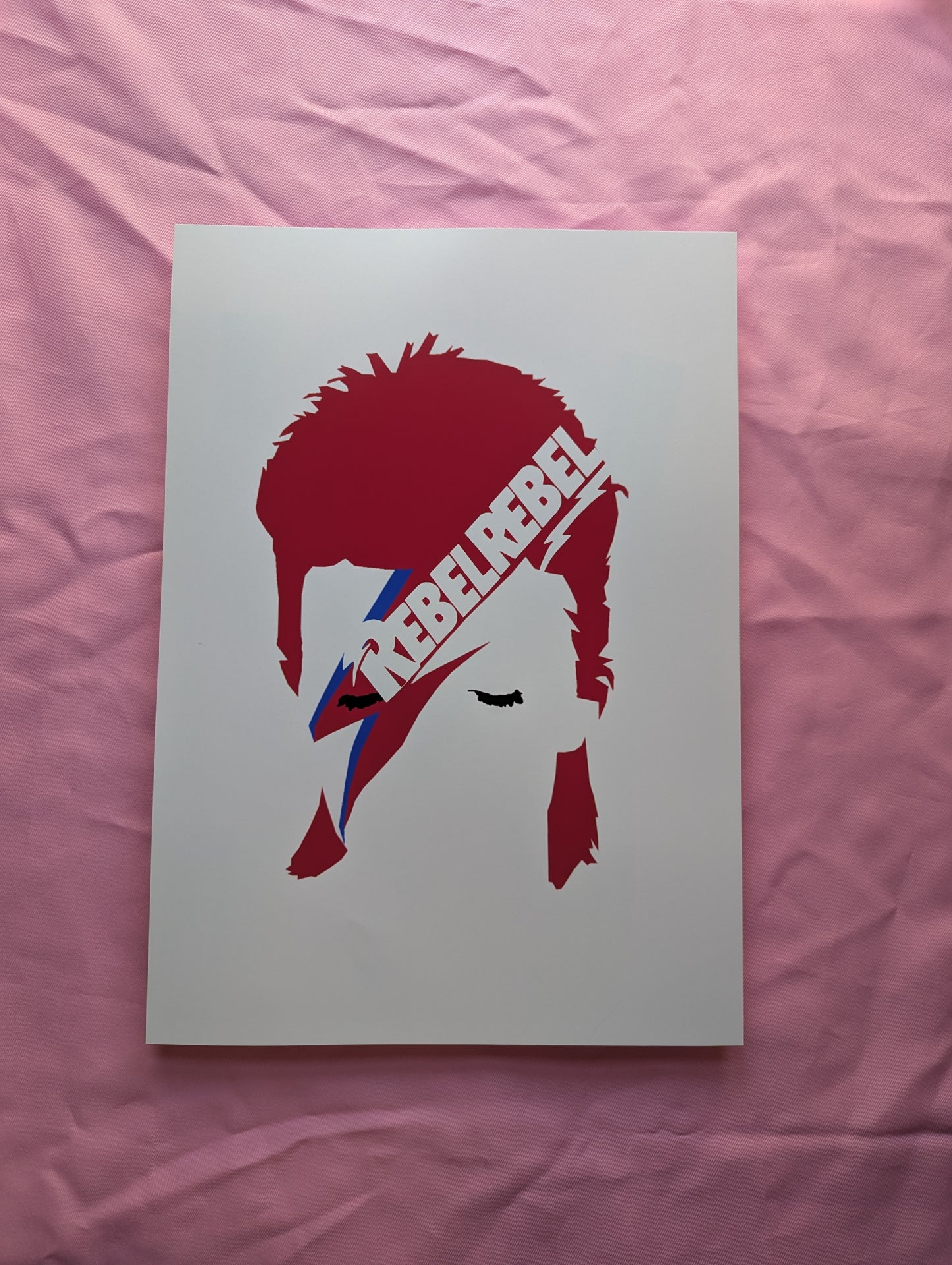 A3 'Rebel Rebel' Print - The 'Wonky' Sale