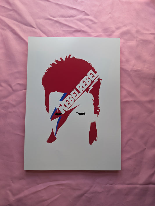 A3 'Rebel Rebel' Print - The 'Wonky' Sale