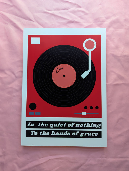 A3 'Delete My Baby' Print - The 'Wonky' Sale