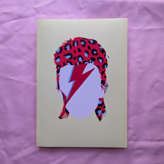 A4 'Bowie Yellow' Print - The 'Wonky' Sale