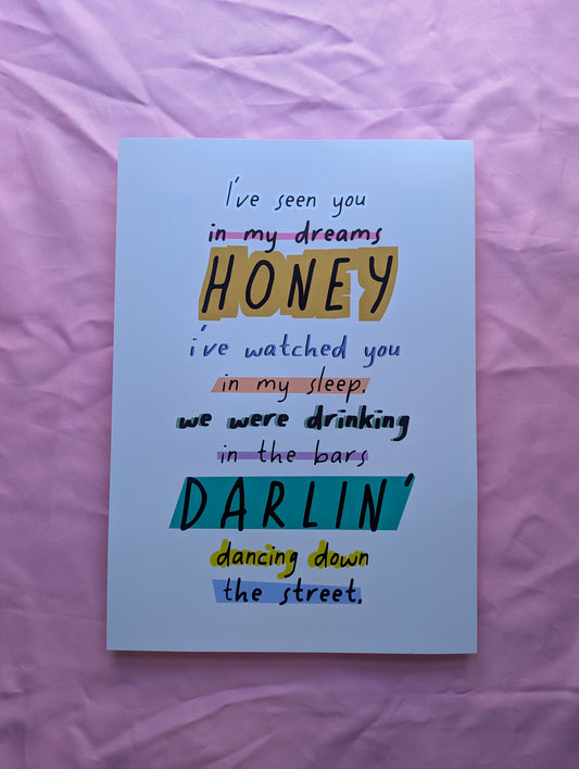 A3 'Small Bones' Print - The 'Wonky' Sale