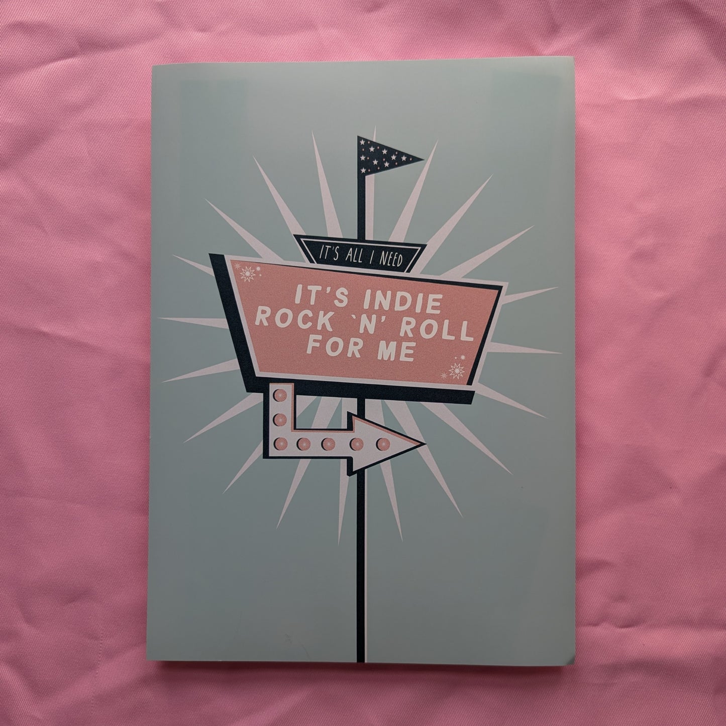 A4 'Indie Rock n Roll' Print - The 'Wonky' Sale