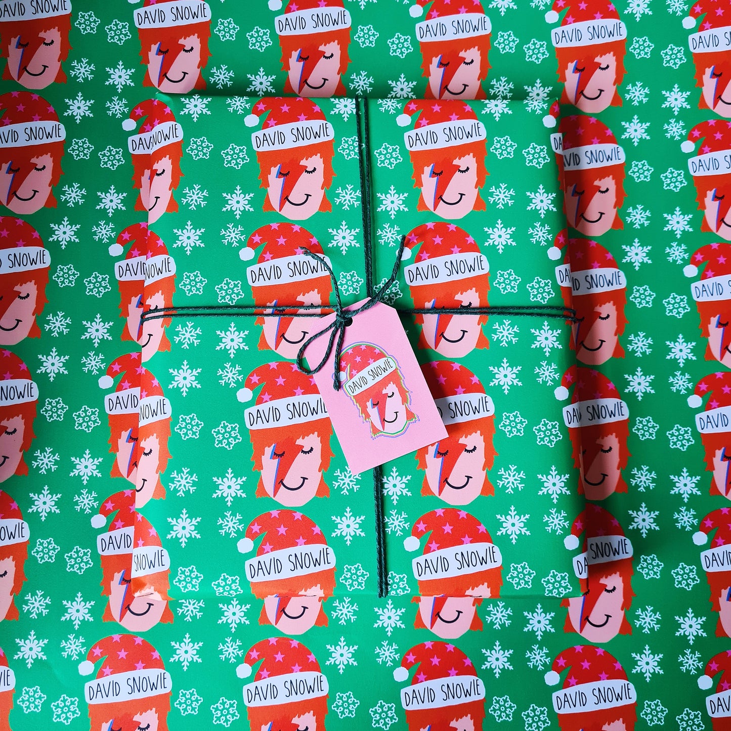 David Snowie Wrapping Paper