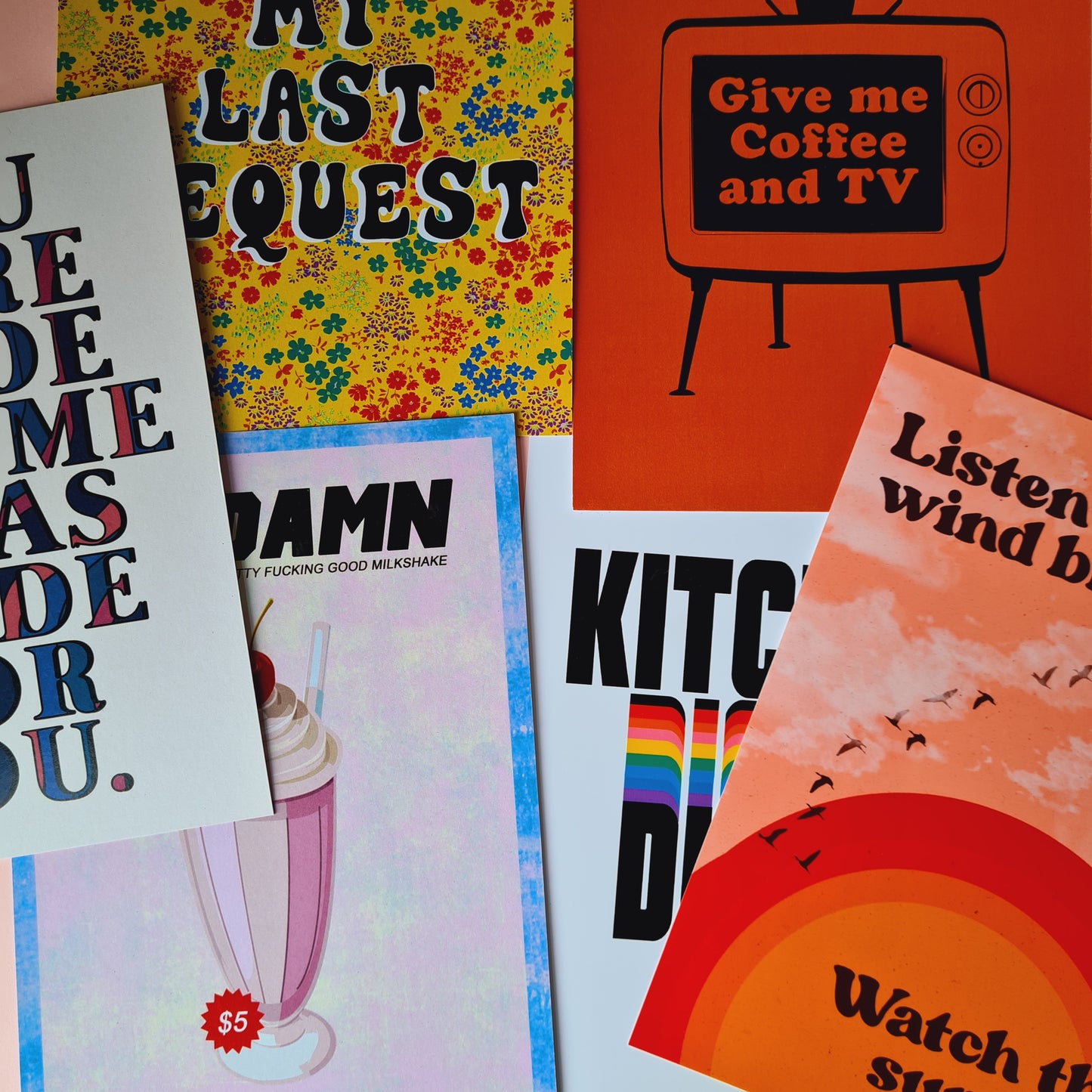 Wonky A5 Prints - Surprise Bundle