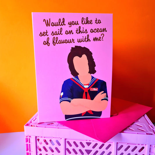 Set Sail On An Ocean Of Flavour Card