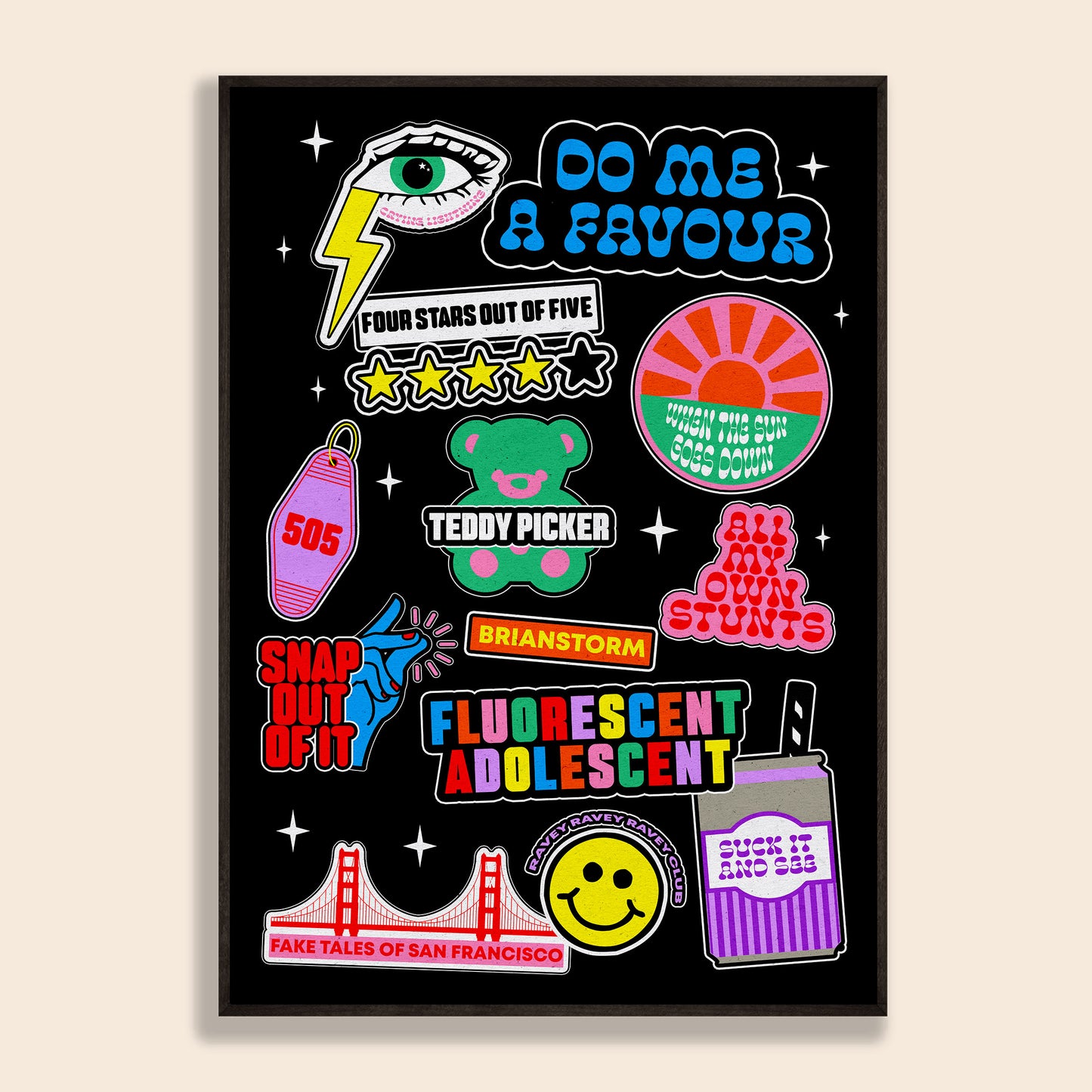 A Celebration Of Arctic Monkeys Print