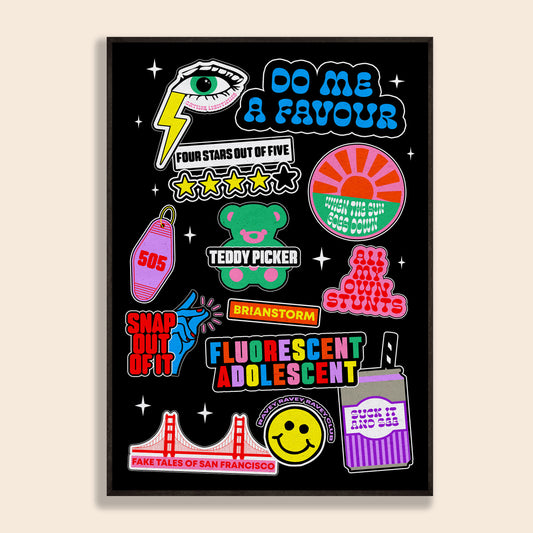 A Celebration Of Arctic Monkeys Print