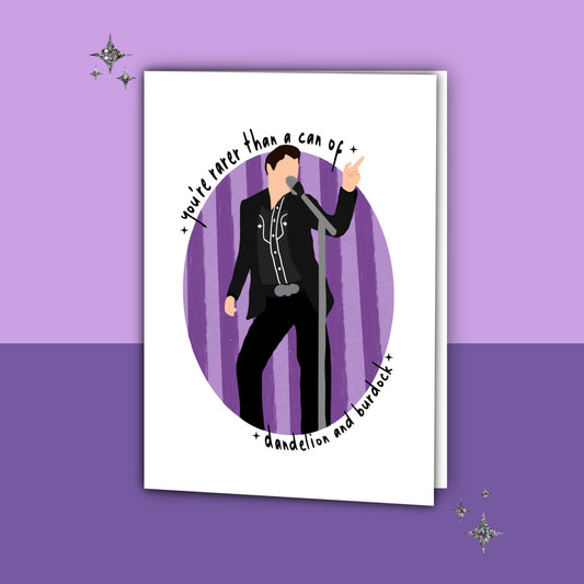 Rarer Than A Can of Dandelion & Burdock Card