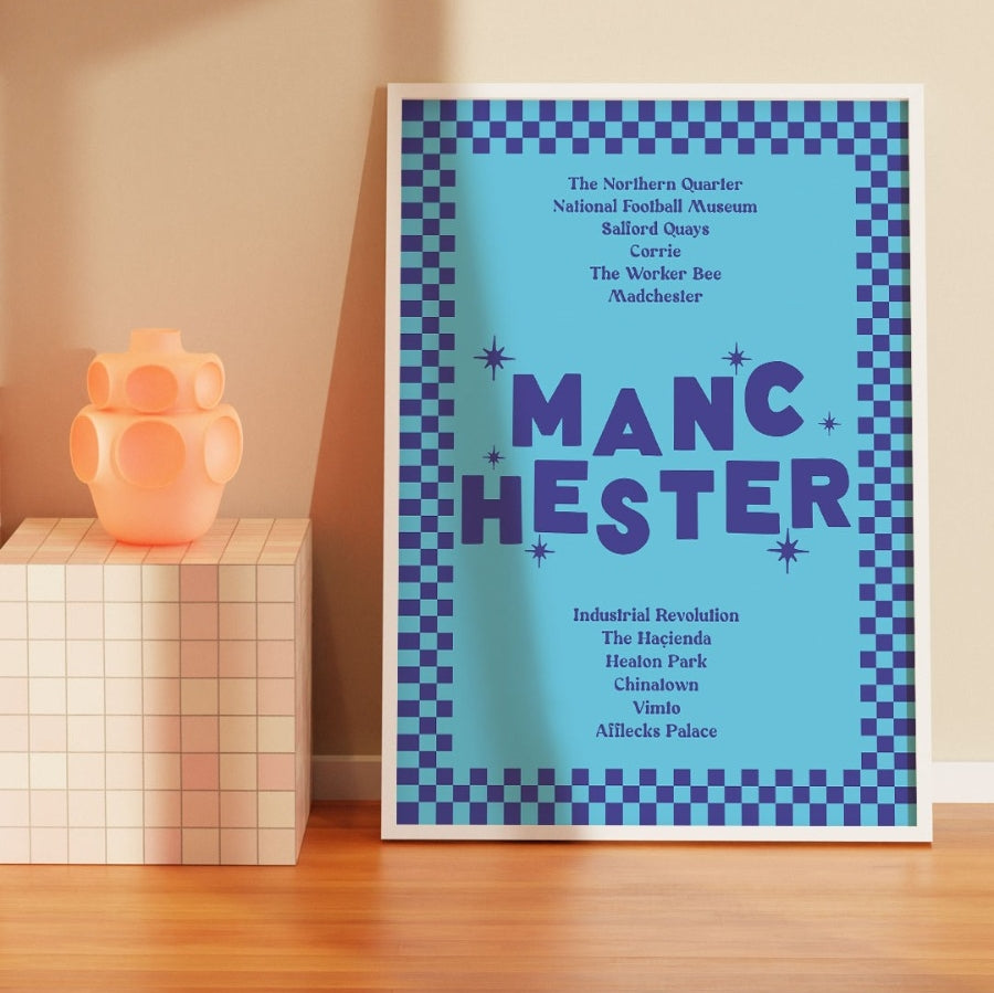 Checkerboard Location Print