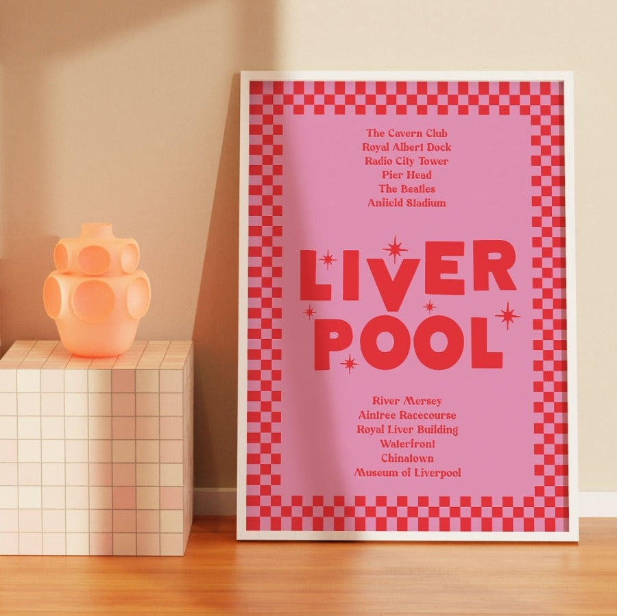 Checkerboard Location Print
