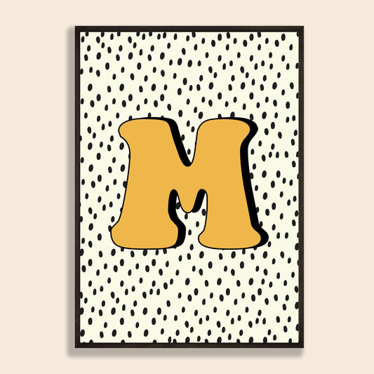 Personalised Initial Print