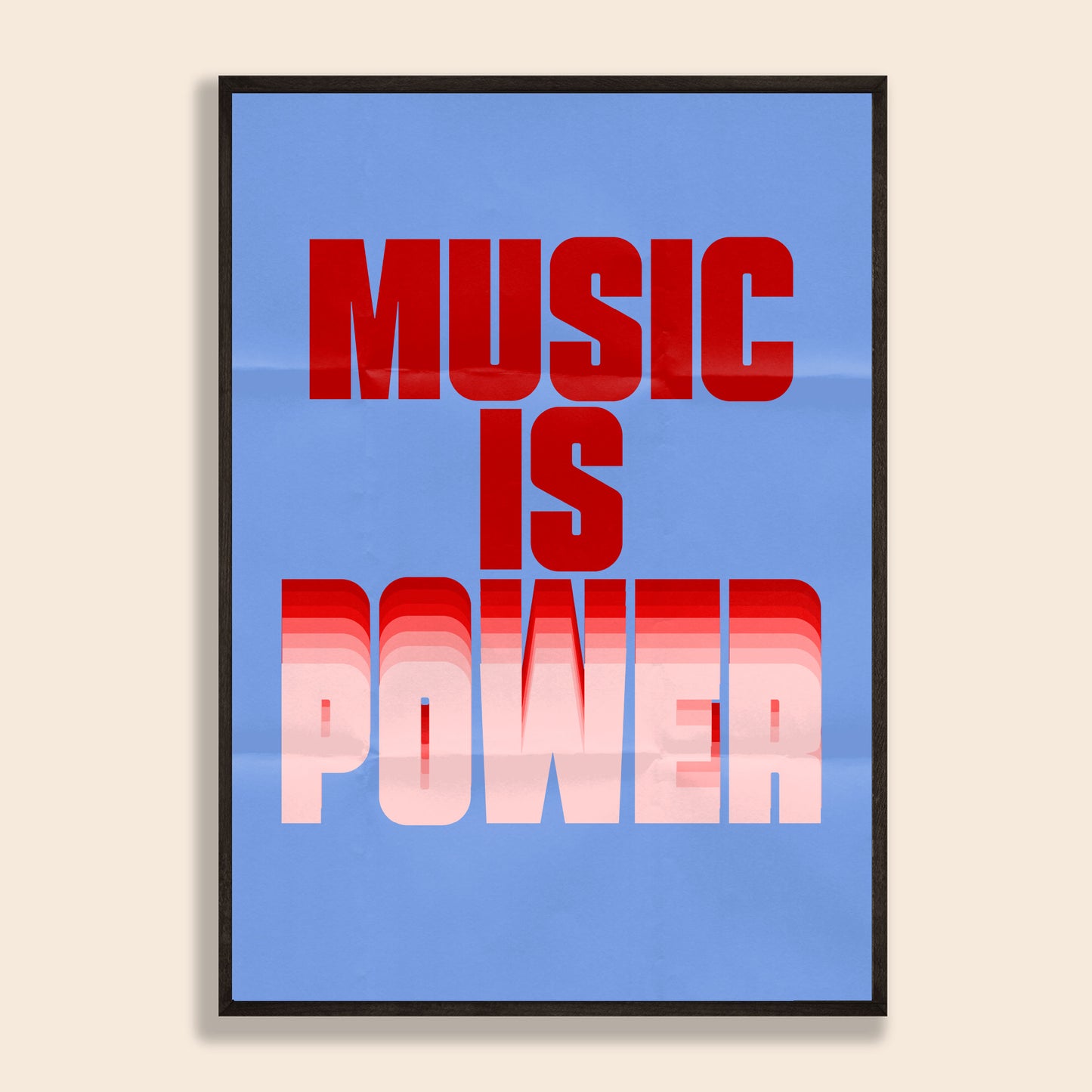 Music Is Power Print