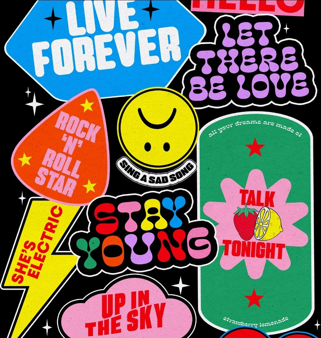 A Celebration Of Oasis Print