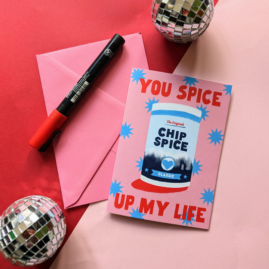 You Spice Up My Life Card