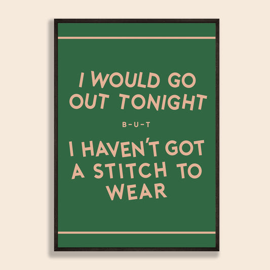 This Charming Man Print