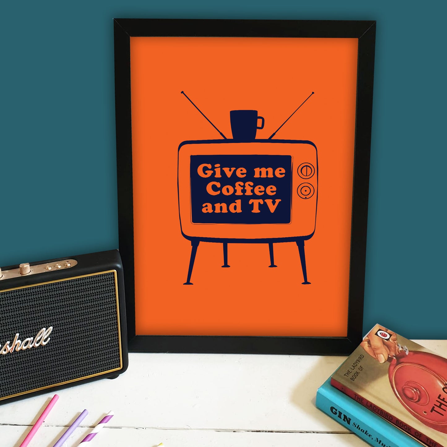 Coffee & TV Print