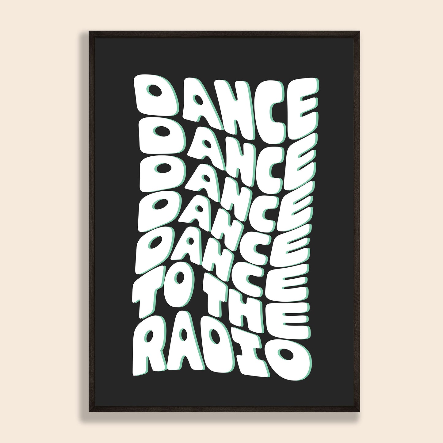 Dance To The Radio Print