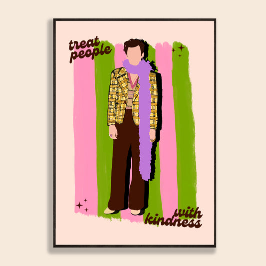 Harry Styles TPWK Illustration Print