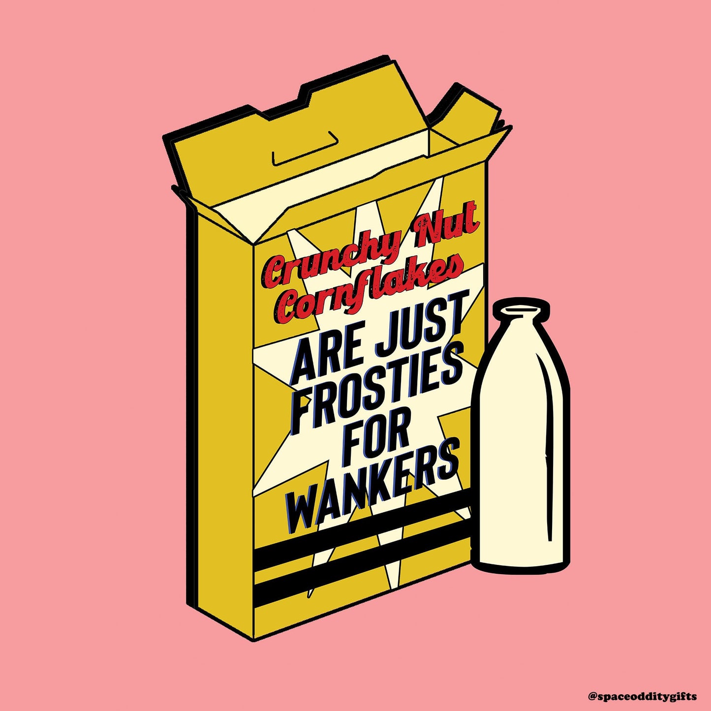 Crunchy Nut / Frosties Peep Show Print Duo