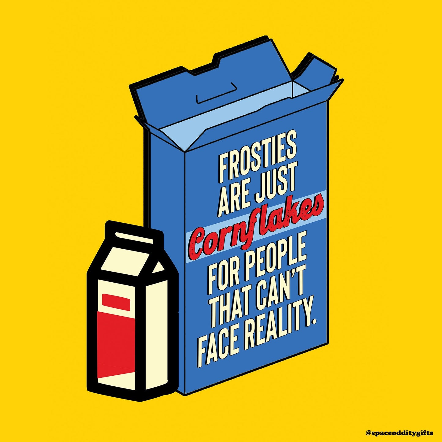 Crunchy Nut / Frosties Peep Show Print Duo