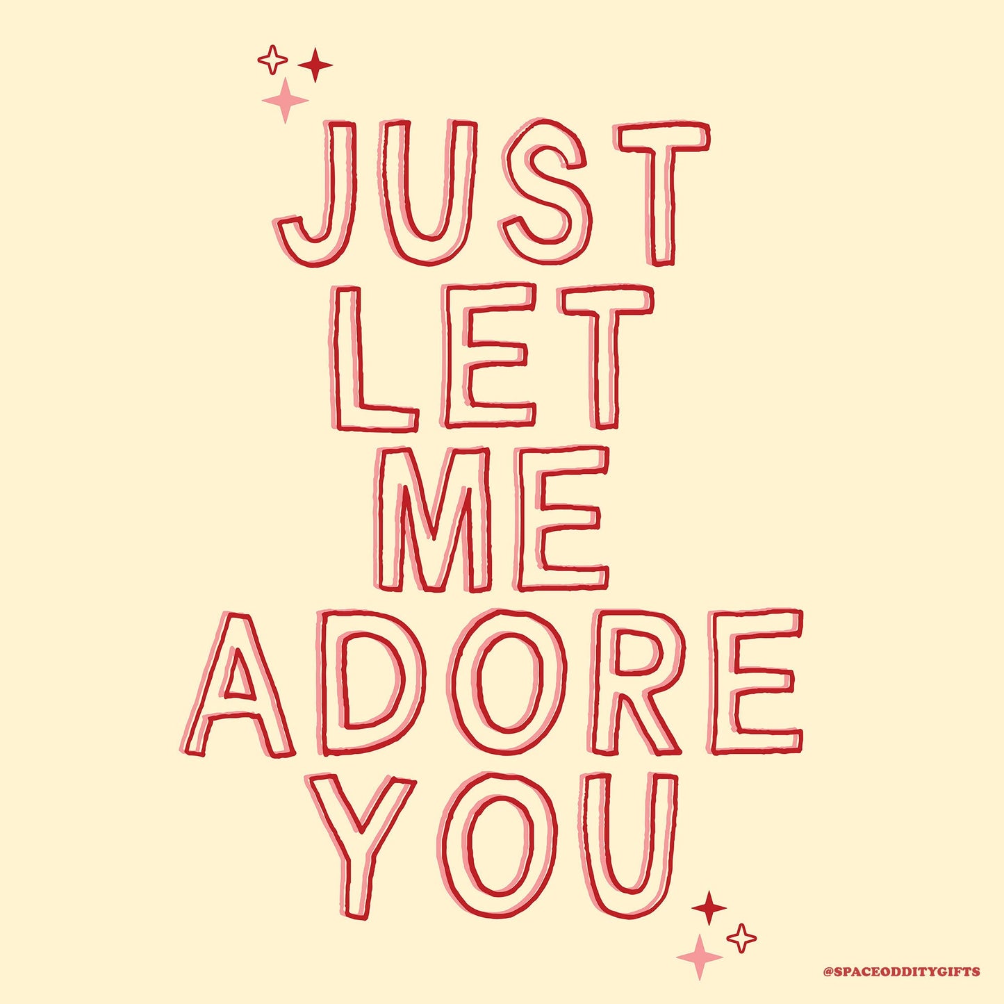 Adore You Print
