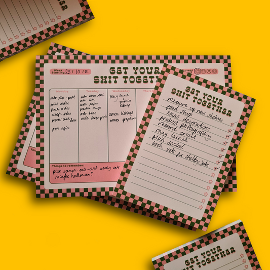 Get Your Shit Together Weekly Planner
