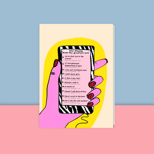Mum Playlist Card