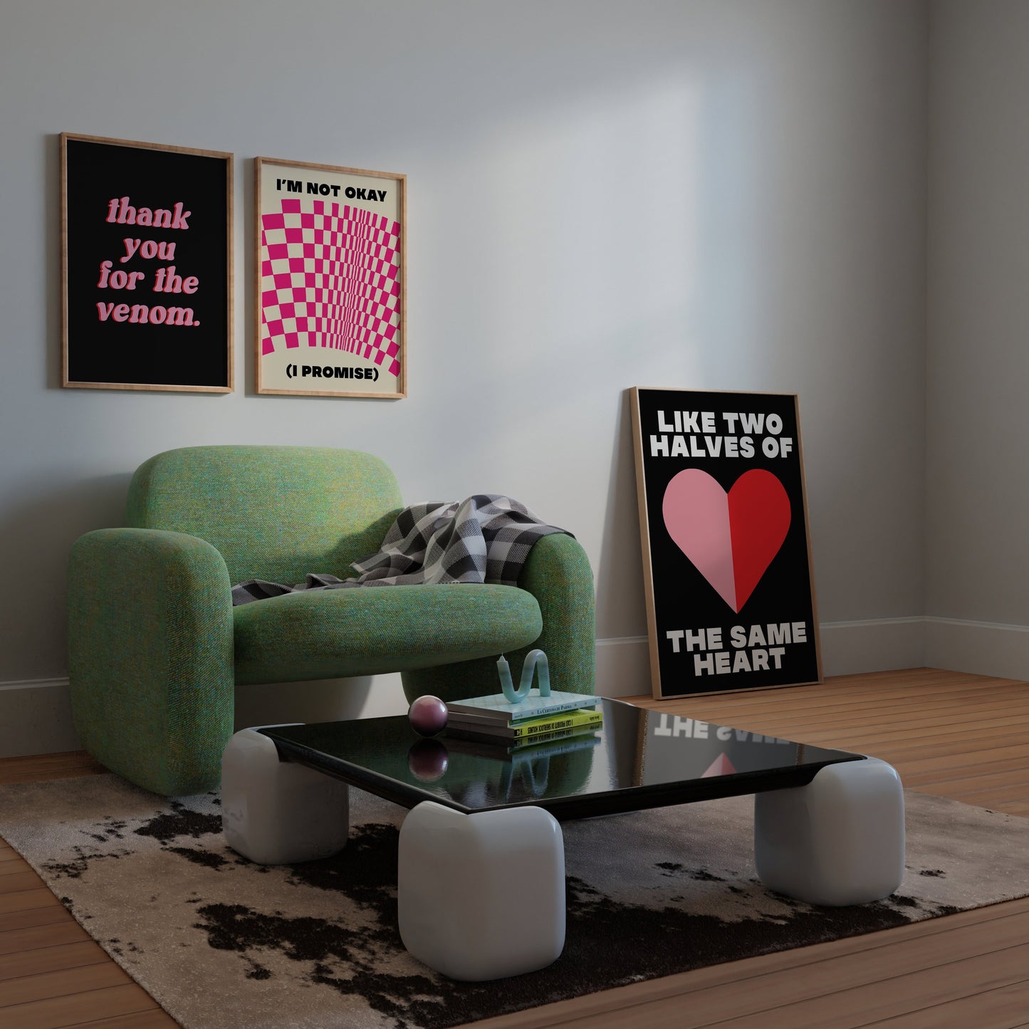 Two Halves Print