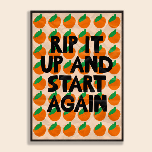 Rip It Up Print