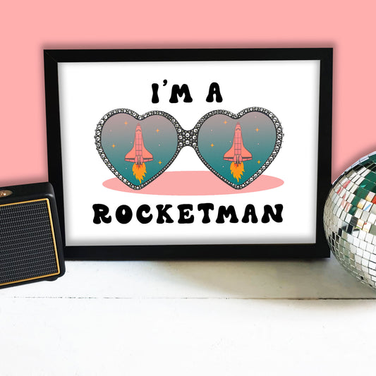 Rocketman Print