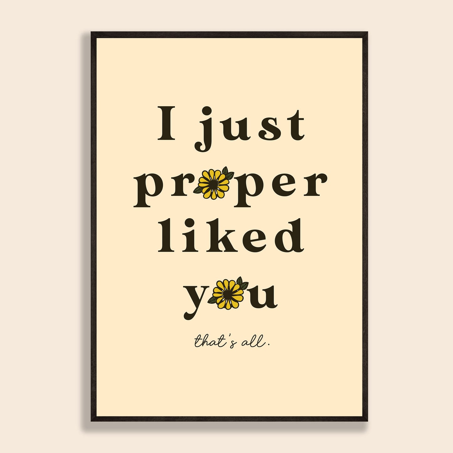 Sunflower Print