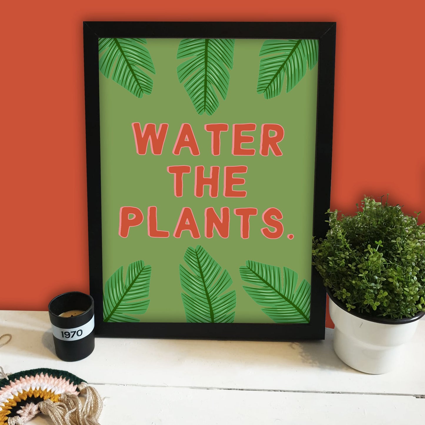 Water The Plants Print