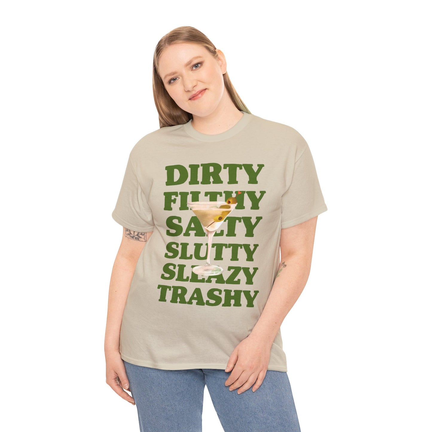 Dirty Filthy Tee, Casual Graphic Shirt for Parties, Gifts, Everyday Wear, Humour Tee, Trendy Fashion