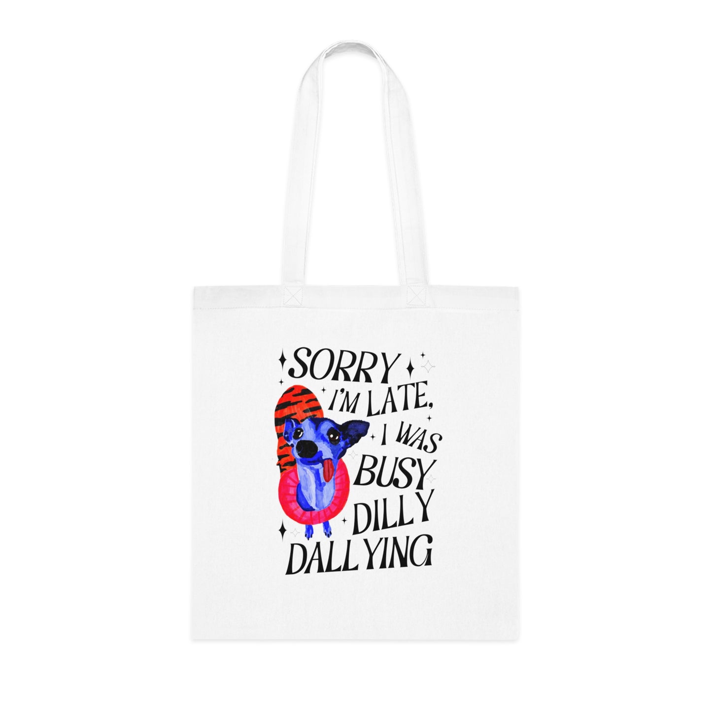 Italian Greyhound Cotton Tote - Eco-Friendly Bag, Funny Tote, Gift for Friends, Reusable Shopping Bag, Artwork Tote